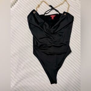 New without tags, black Guess Bodysuit.